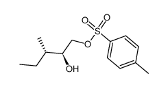 (2S,3S)-3-Methyl-1-tosyloxy-pentan-2-ol结构式