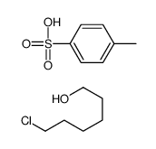 6-chlorohexan-1-ol,4-methylbenzenesulfonic acid结构式