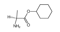 (S)-cyclohexyl 2-aminopropanoate Structure