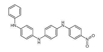 N1-(4-nitrophenyl)-N4-(4-(phenylamino)phenyl)benzene-1,4-diamine结构式