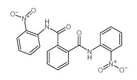 N,N-bis(2-nitrophenyl)benzene-1,2-dicarboxamide Structure