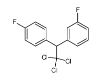 1,1,1-trichloro-2-(3-fluoro-phenyl)-2-(4-fluoro-phenyl)-ethane结构式
