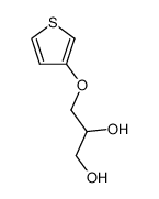 3-(3-thienyloxy)-1,2-propanediol Structure