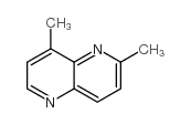 2,8-二甲基-1,5-萘啶结构式