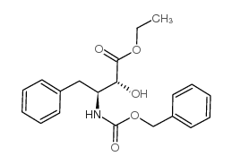 (AR,BS)-ALPHA-羟基-BETA-[[(苯基甲氧基)羰基]氨基]苯丁酸结构式