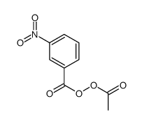 acetyl 3-nitrobenzenecarboperoxoate结构式