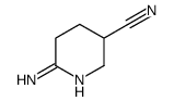 6-amino-2,3,4,5-tetrahydropyridine-3-carbonitrile结构式