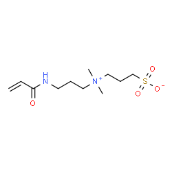 3-[(3-Acrylamidopropyl)dimethylammonio]propane-1-sulfonate Structure