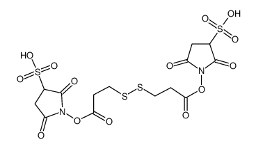 3,3'-二硫代双(磺酸琥珀酰亚氨基丙酸酯)结构式
