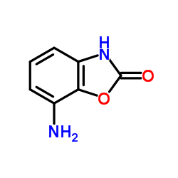 7-氨基苯并[D]噁唑并-2(3H)-酮结构式