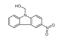 (3-nitrocarbazol-9-yl)methanol结构式