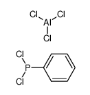 phenylphosphonous acid dichloride, compound with aluminium trichloride (1:1)结构式