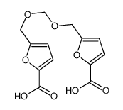 5-[(5-carboxyfuran-2-yl)methoxymethoxymethyl]furan-2-carboxylic acid Structure