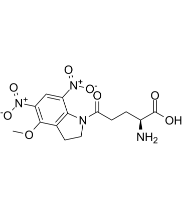 MDNI-caged-L-glutamate结构式