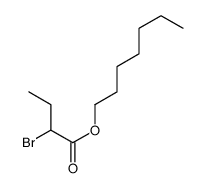 heptyl 2-bromobutanoate结构式
