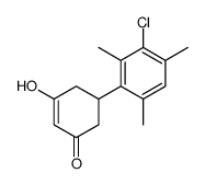 5-(3-chloro-2,4,6-trimethylphenyl)-3-hydroxycyclohex-2-en-1-one Structure