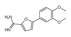 5-(3,4-dimethoxyphenyl)furan-2-carboximidamide Structure