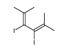 3,4-diiodo-2,5-dimethylhexa-2,4-diene结构式