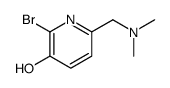 2-bromo-6-[(dimethylamino)methyl]pyridin-3-ol Structure