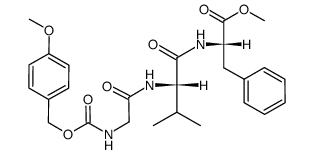 Z(OMe)-Gly-Val-Phe-OMe Structure