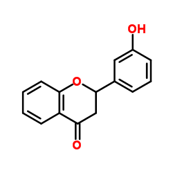 3'-hydroxy flavanone Structure