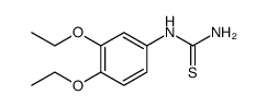 Thiourea, N-(3,4-diethoxyphenyl)结构式