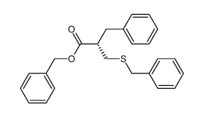 (2S)-2-<<(phenylmethyl)thio>methyl>-3-phenylpropanoic acid ester Structure