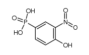 (4-hydroxy-3-nitro-phenyl)-phosphonic acid Structure