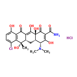4-epi-Chlortetracycline Hydrochloride structure