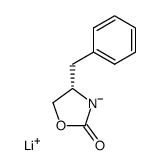 (S)-4-benzyl-2-oxazolidinone lithium salt结构式