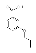 3-(烯丙氧基)苯甲酸结构式