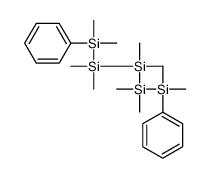 bis[[dimethyl(phenyl)silyl]-dimethylsilyl]-dimethylsilane Structure