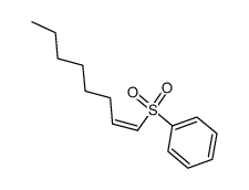 (Z)-2-octenyl phenyl sulfone结构式