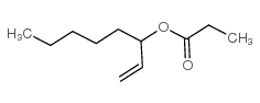 1-辛烯-3-丙酸酯结构式