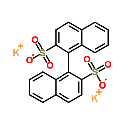 Dipotassium (R)-1,1'-Binaphthyl-2,2'-disulfonate structure