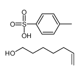 hept-6-en-1-ol,4-methylbenzenesulfonic acid Structure