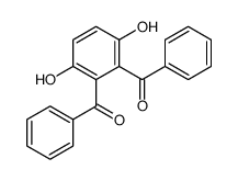 (2-benzoyl-3,6-dihydroxyphenyl)-phenylmethanone Structure