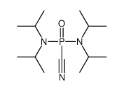 bis[di(propan-2-yl)amino]phosphorylformonitrile结构式