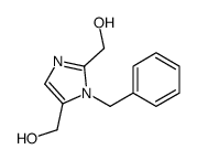 (1-Benzyl-1H-imidazole-2,5-diyl)dimethanol结构式