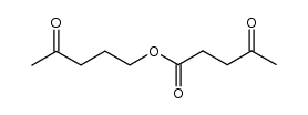 4-oxopentyl 4-oxopentanoate Structure