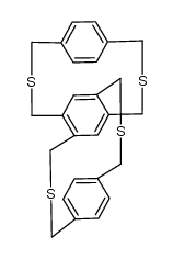 triple-layered tetrathia[3.3][3.3]paracyclophane结构式