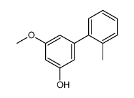 3-methoxy-5-(2-methylphenyl)phenol Structure