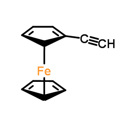 (2α)-Ethynylferrocene Structure