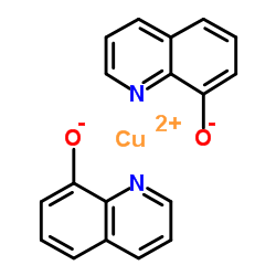 8-羟基喹啉铜盐结构式