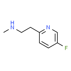 2-(5-Fluoropyridin-2-yl)-N-methylethanamine结构式