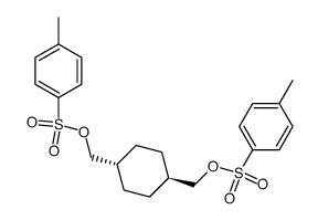trans-1,4-cyclohexanedimethanol ditosylate Structure