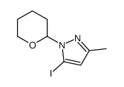 5-iodo-3-methyl-1-(oxan-2-yl)pyrazole Structure