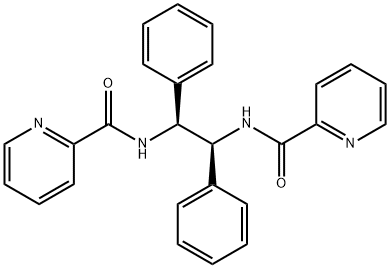 N-[1,2-Diphenyl-2-(pyridine-2-carbonylamino)ethyl]pyridine-2-carboxamide Structure