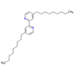 4,4'-二壬基-2,2'-联吡啶结构式