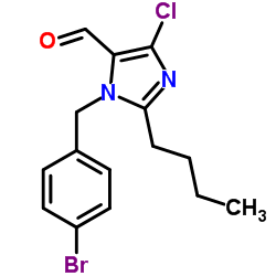 1-(4-Bromobenzyl)-2-butyl-4-chloro-1H-imidazole-5-carbaldehyde picture